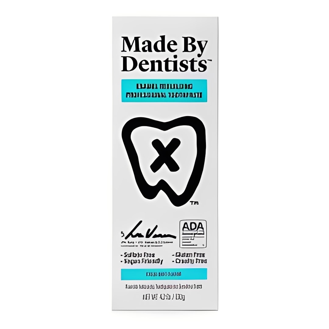 Made By Dentists Enamel Rebuilding Toothpaste - Fluoride Anticavity Toothpaste - Fresh Mint Flavor - 4.2 oz
