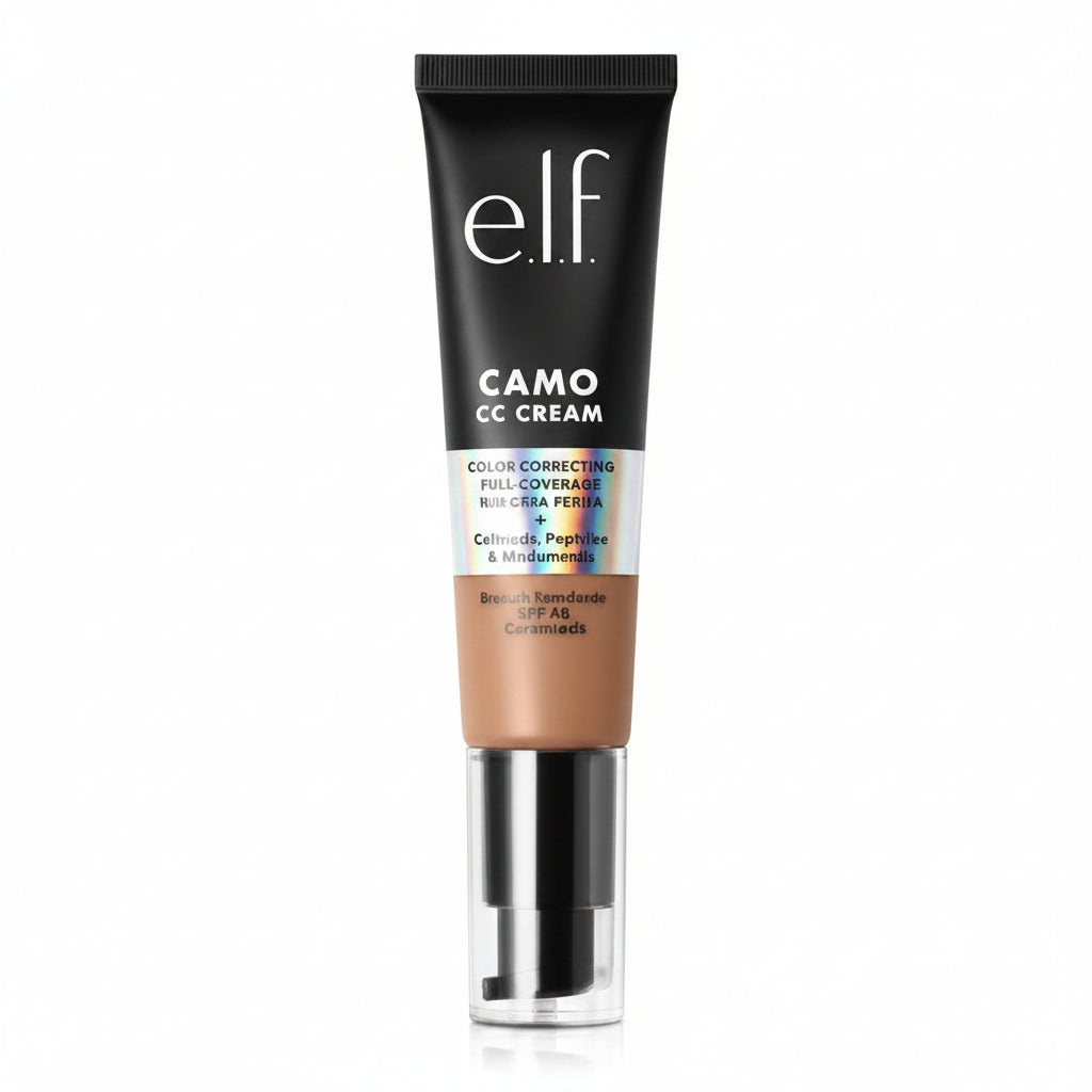 e.l.f. Camo CC Cream - 620 W Rich - 1.05oz: SPF 30, Paraben-Free, Vegan, Full Coverage