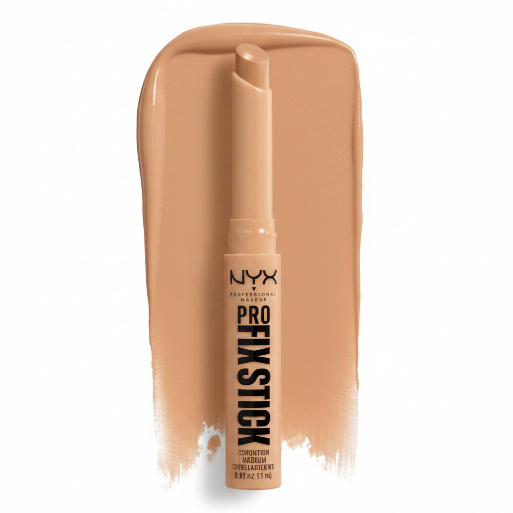 NYX Professional Makeup Color Correcting Pro Fix Stick Concealer - 11 Cinnamon - 0.05oz: Medium Tones, Face Application, Buildable Coverage