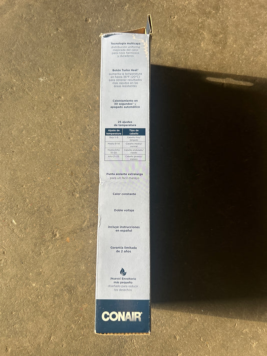 Conair Instant Heat Curling Iron - 1": Metal Curling Iron, Suitable For All Hair Types, Electric