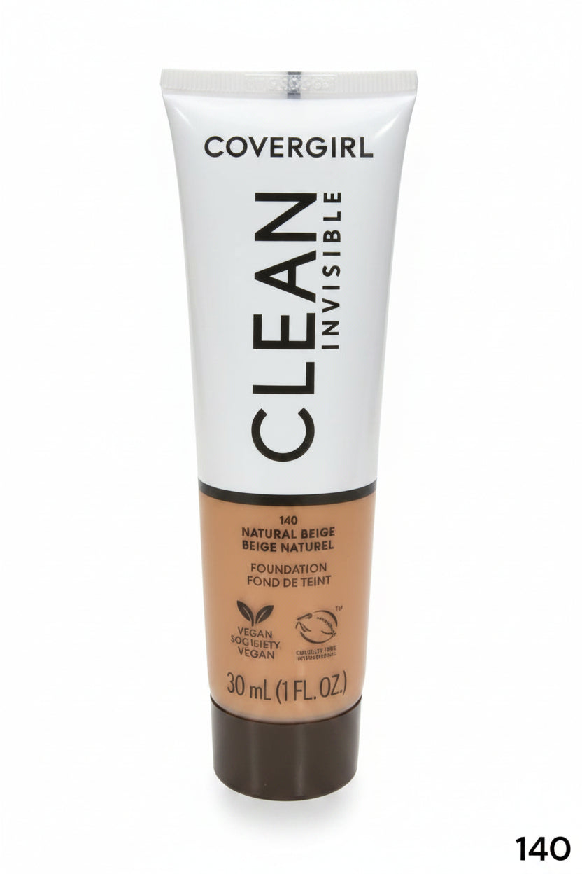 COVERGIRL Clean Invisible Foundation - Natural Beige - 1 fl oz