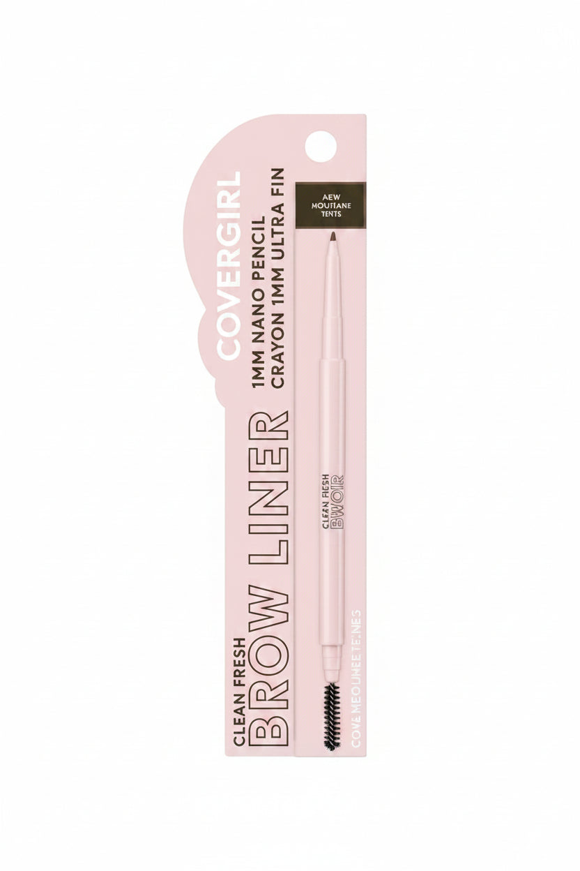 COVERGIRL Clean Fresh Brow Nano Eyebrow Pencil - 200 Blonde - 0.001oz: With Vitamin E, Hyaluronic Acid, Filling, Single Container