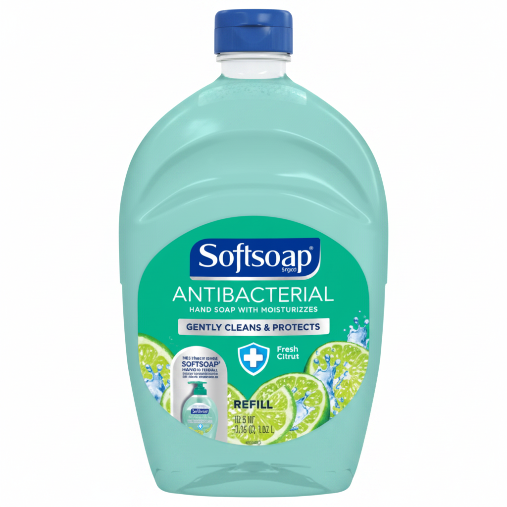 Softsoap Antibacterial Liquid Hand Soap Refill - Fresh Citrus - 50 fl oz