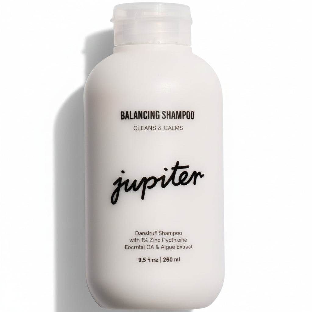 Jupiter Anti-Dandruff Balancing Shampoo - 8.5 fl oz: Dry Hair, Alcohol-Free, Vegan, Paraben-Free