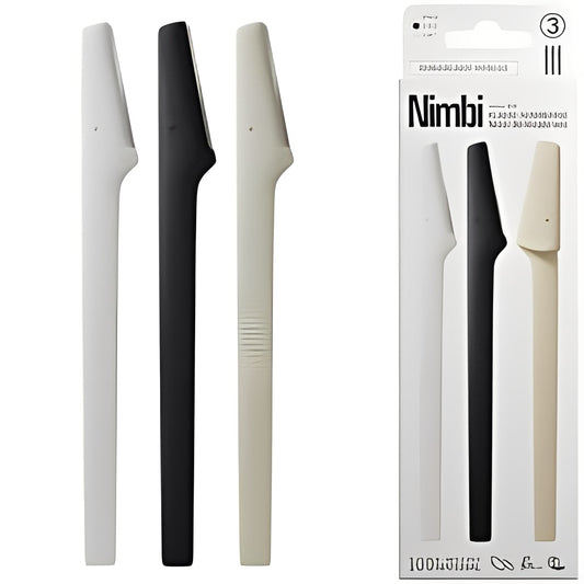 Nimbi Dermaplaner Razor - 3ct: 1 Blade, Face Use, No Fragrance Added, Manual