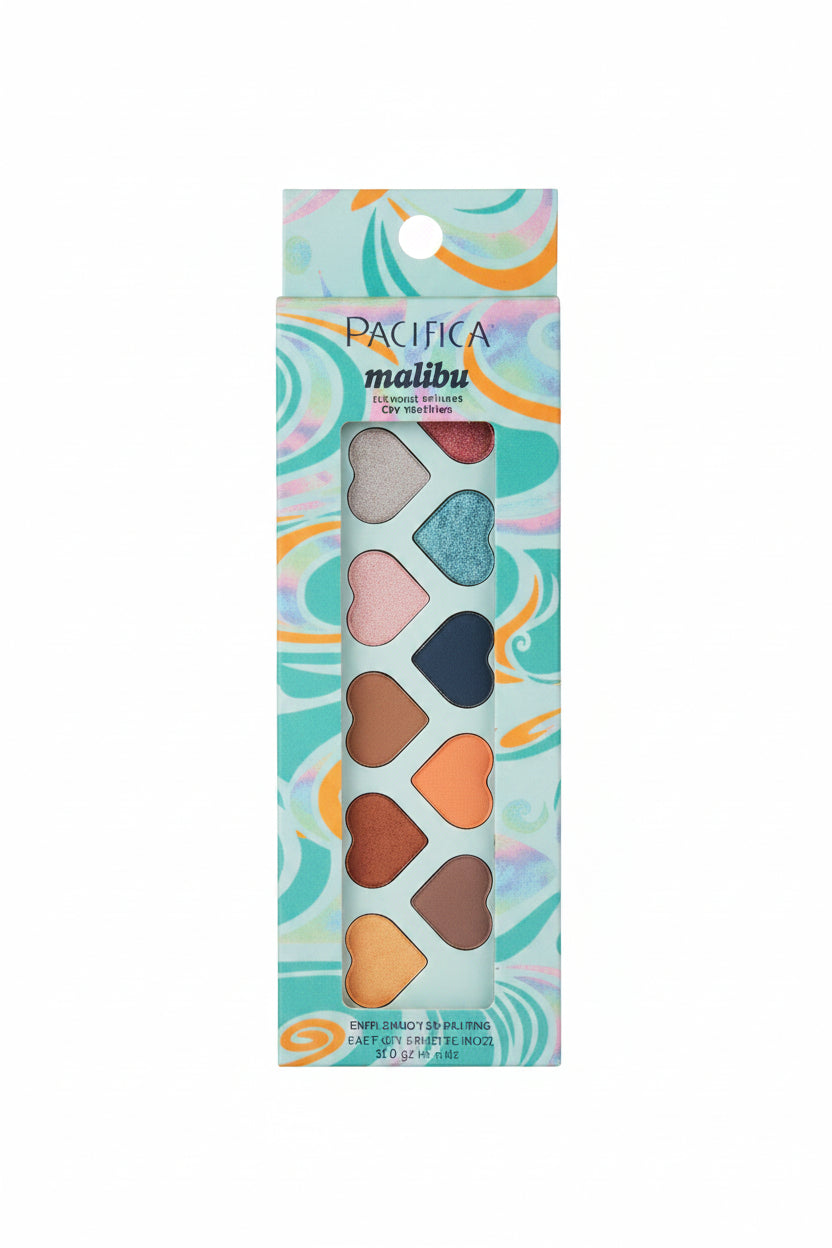 Pacifica Malibu Eye Shadows Palette - 0.2oz