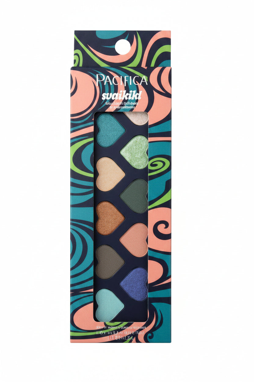 Pacifica Waikiki Eye Shadows Palette - 0.20z
