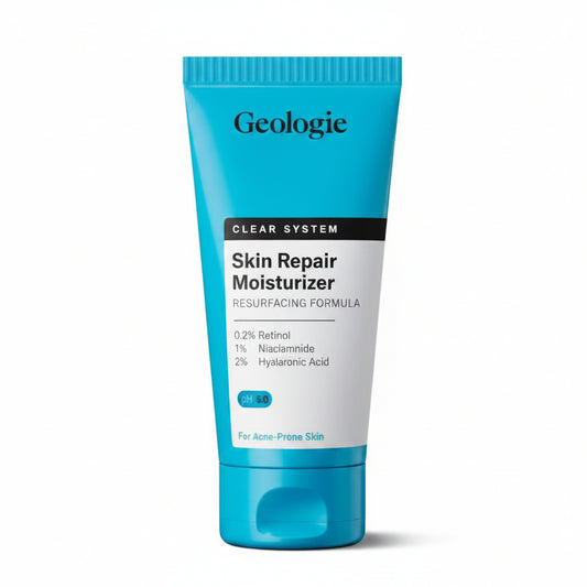Geologie Clear System Skin Repair Moisturizer - 0.2% Retinol - 2 fl oz: Paraben-Free, Vegan, Face Application, Unscented