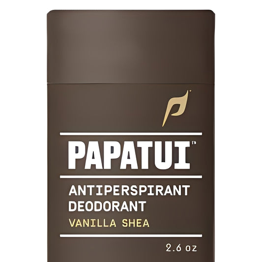 Papatui Men's Sweat and Odor Control 48-Hour Protection Solid Antiperspirant Deodorant - Vanilla Shea - 2.6oz