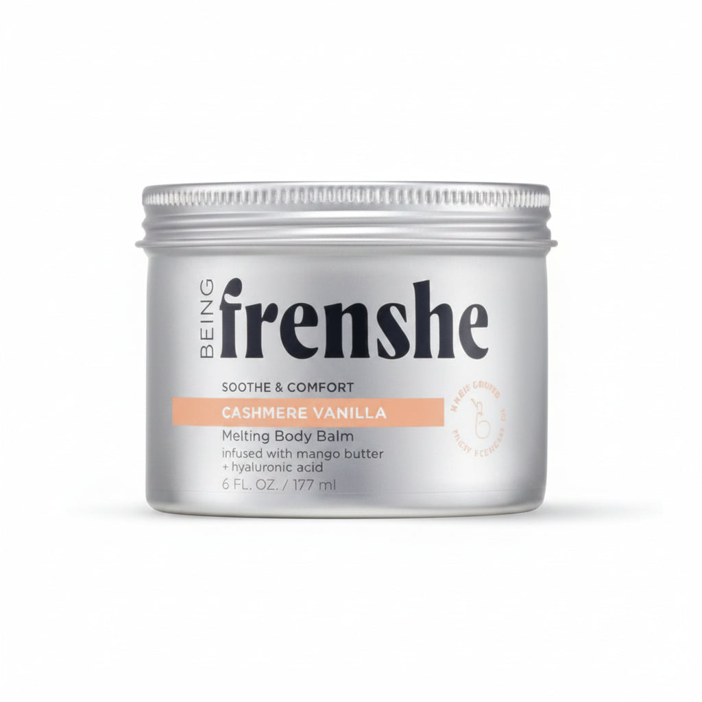 Being Frenshe Melting Body Balm - Cashmere Vanilla: Moisturizing, Whole Body, Jar, Normal to Very Dry Skin