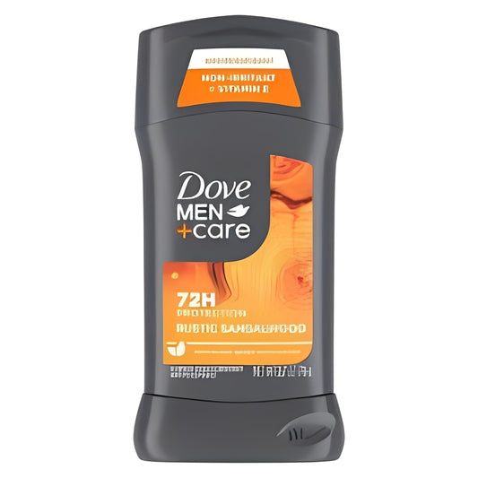 Dove Men+Care Antiperspirant & Deodorant Stick - Rustic Sandalwood - 2.6oz: Vegan, Under Arm Use, Invisible Solid