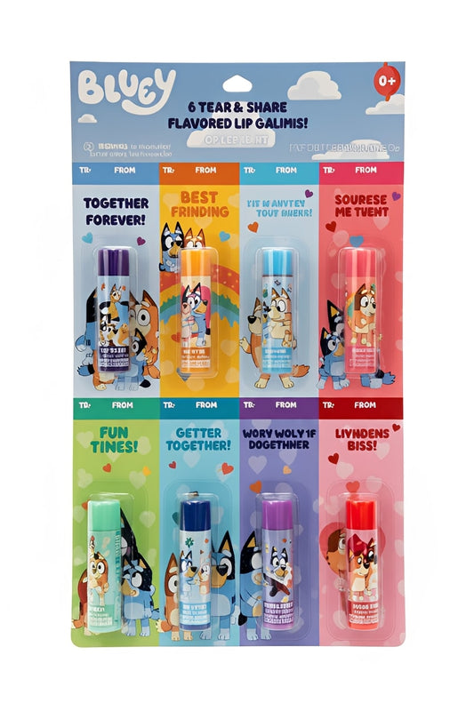 Bluey 8pk Tear and Share