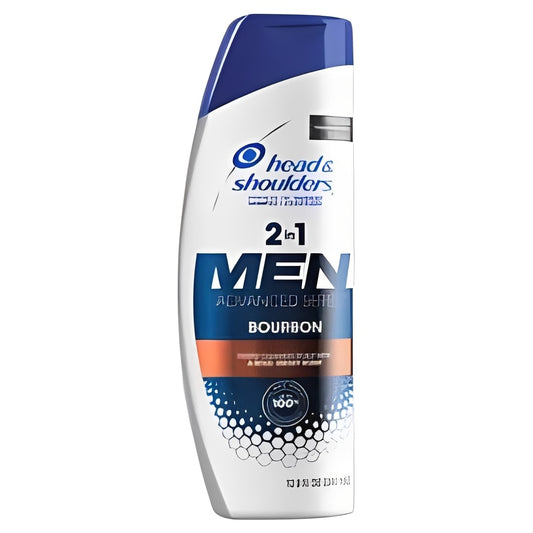 Head & Shoulders Advanced Series Bourbon 2-in-1 Anti-Dandruff Shampoo and Conditioner for Men - 12.5 fl oz