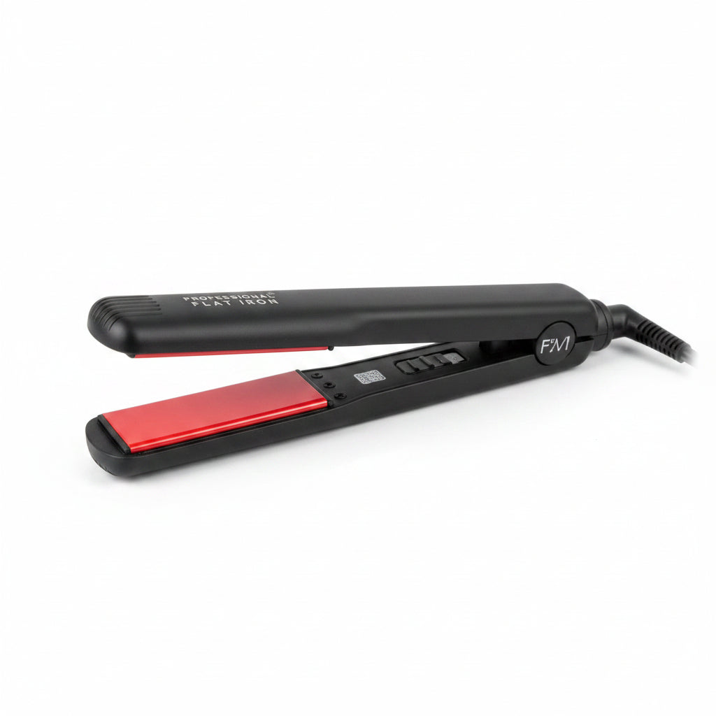 FHI Heat Signature Flat Iron - Black - 1.25": Ceramic, All Hair Types, 2 Min Heating Time, 450°F Max Heat