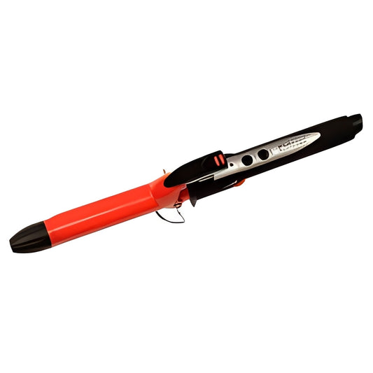 FHI Heat Bounce Curling Iron - Red - 1": Ceramic, For All Hair Types, 450 Max Heat Output