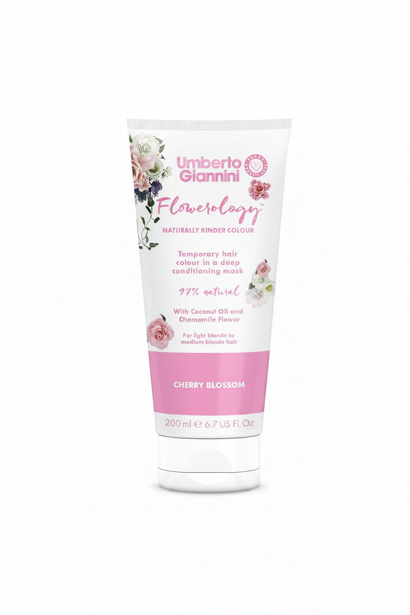 Umberto Giannini Flowerology Color Mask - Cherry Blossom 6.7 oz each