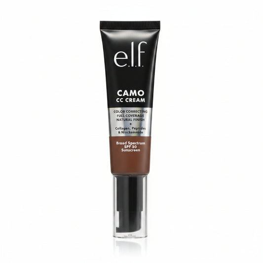 e.l.f. Camo CC Cream - 355 W Medium - 1.05oz: SPF 30, Full Coverage, Paraben-Free, Contains Hyaluronic Acid