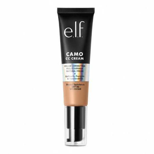 e.l.f. Camo CC Cream - 560 C Deep - 1.05oz: Paraben-Free, Contains Hyaluronic Acid, SPF 30