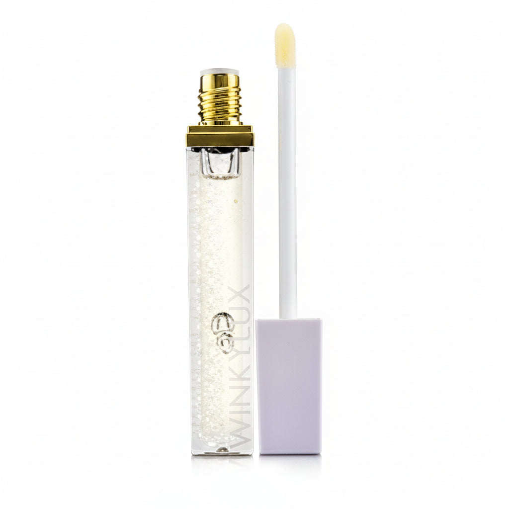 Winky Lux Glossy Boss Lip Gloss - On The Rocks - 0.14oz: Moisturizing, Shine Enhancing, Paraben-Free