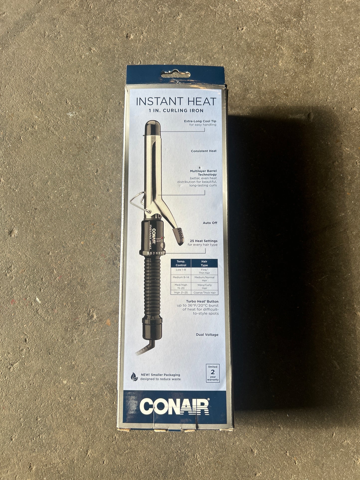 Conair Instant Heat Curling Iron - 1": Metal Curling Iron, Suitable For All Hair Types, Electric