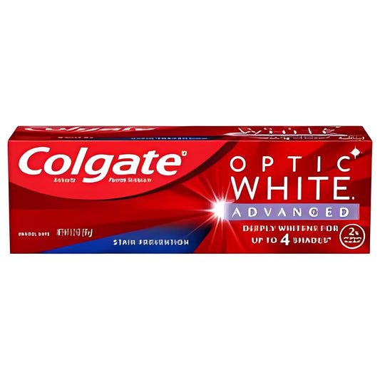 Colgate Optic White Advanced Hydrogen Peroxide Toothpaste - Icy Fresh - 3.2oz