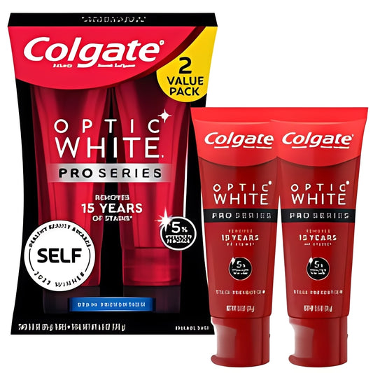 Colgate Pro Series Stain Prevention Hydrogen PeroxideToothpaste - 3oz/2pk: Contains Fluoride, Mint Flavor