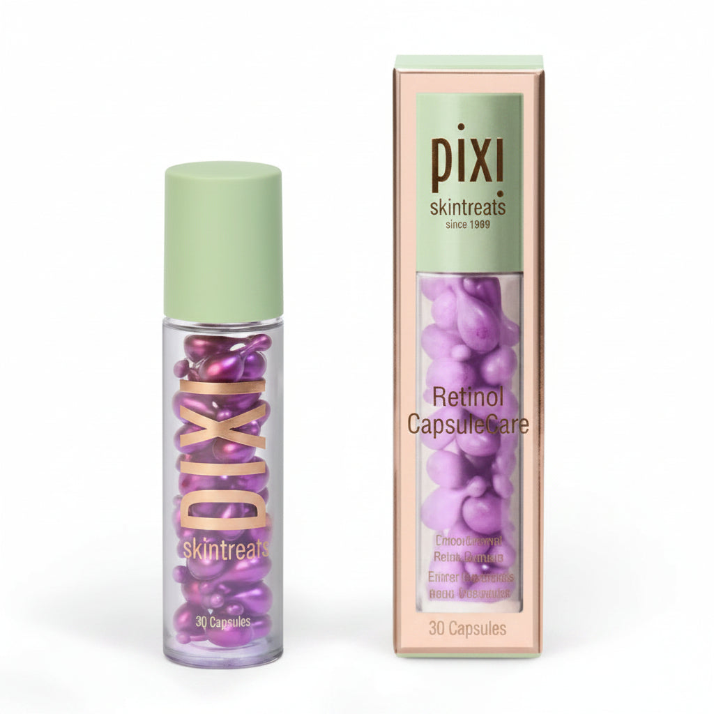 Pixi Retinol CapsuleCare Serum - 30ct: Skin Tone Improvement, Smoothing, Hydrating, Paraben-Free