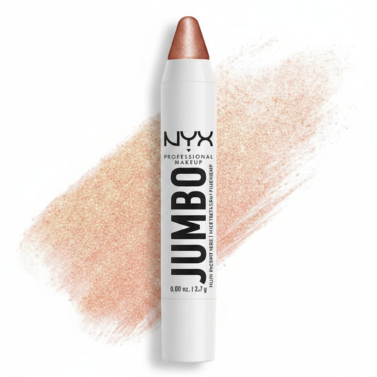 NYX Professional Makeup Jumbo Multi-Use Face Stick Highlighter - Coconut Cake - 1oz: Brightening, Strobing, Sheer Coverage