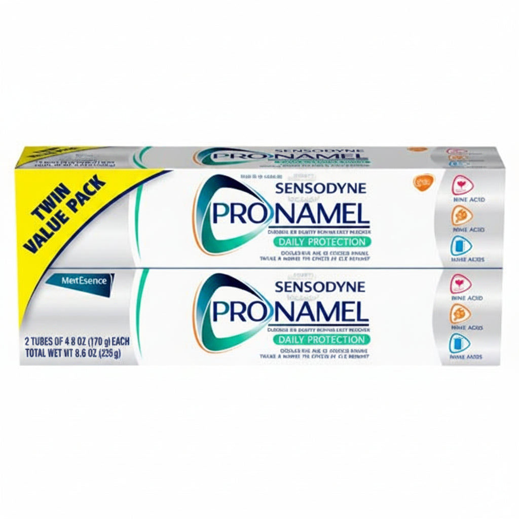 Pronamel Daily Protection 2pk Toothpaste: Gluten-Free, Mint Flavor, Contains Fluoride, Paraben-Free