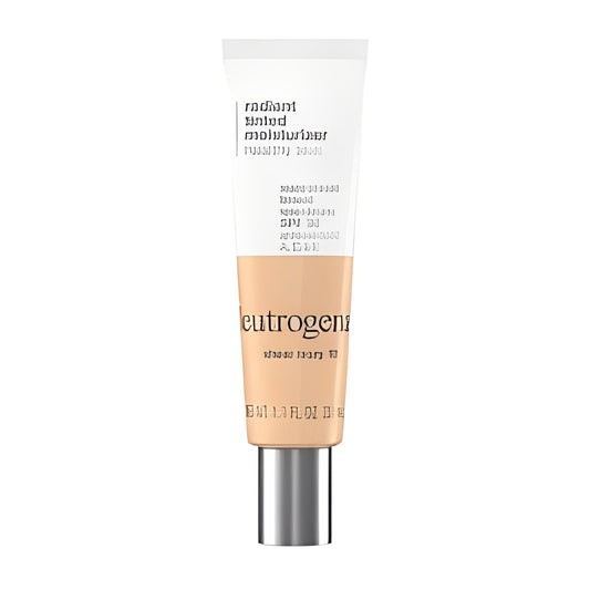 Neutrogena Healthy Skin Radiant Tinted Facial Lightweight Moisturizer with Vitamins A, C, & E, SPF 25: Liquid Satin Finish, Sheer Coverage