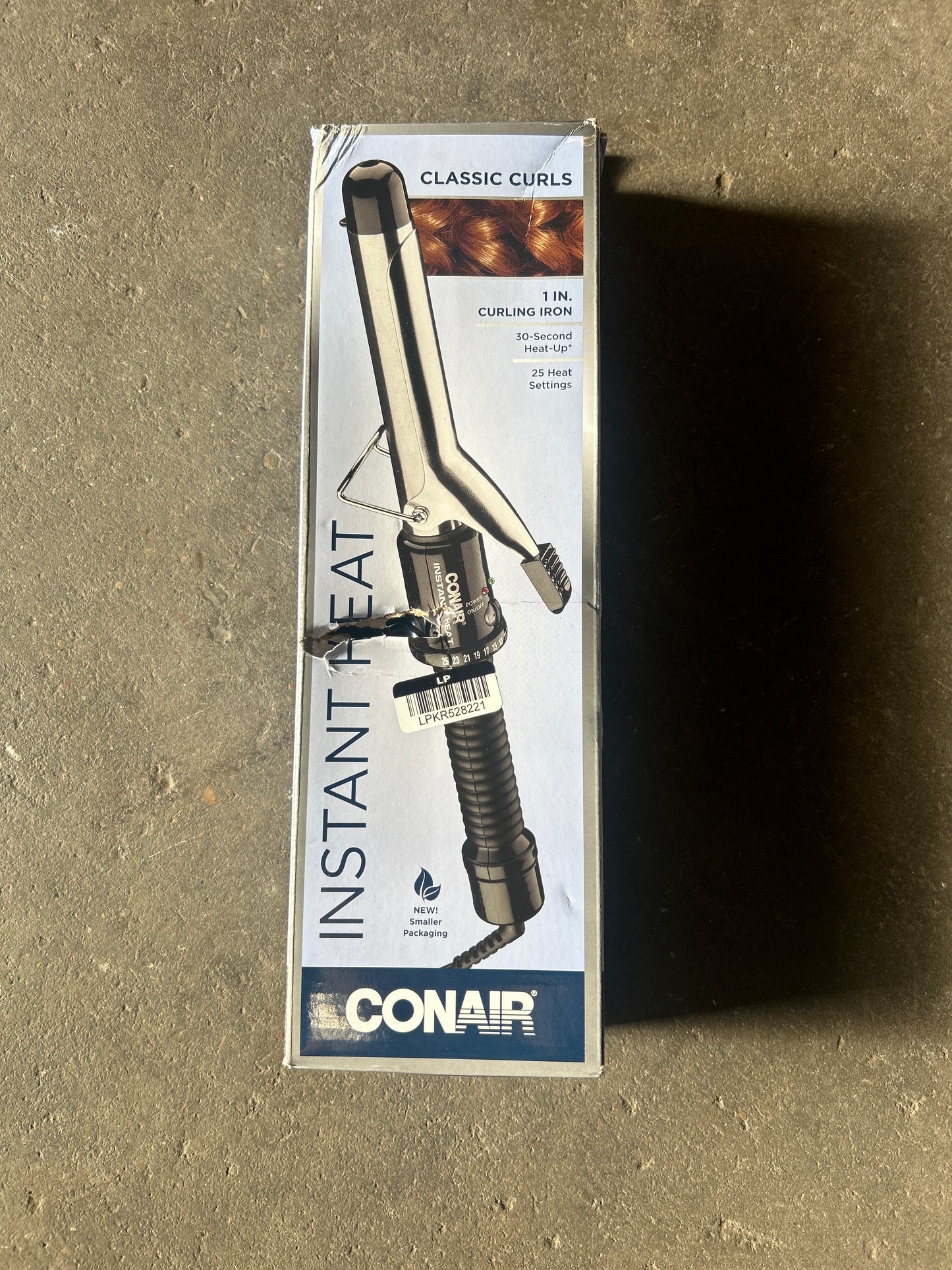 Conair Instant Heat Curling Iron - 1": Metal Curling Iron, Suitable For All Hair Types, Electric