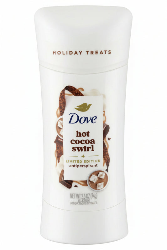Dove Beauty Advanced Care Limited Edition Holiday Treat Antiperspirant and Deodorant - Hot Cocoa Swirl - 2.6oz