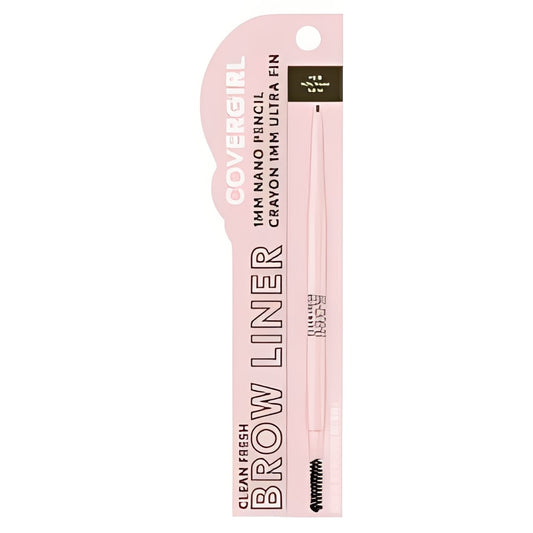 COVERGIRL Clean Fresh Brow Nano Eyebrow Pencil - 200 Blonde - 0.001oz: With Vitamin E, Hyaluronic Acid, Filling, Single Container