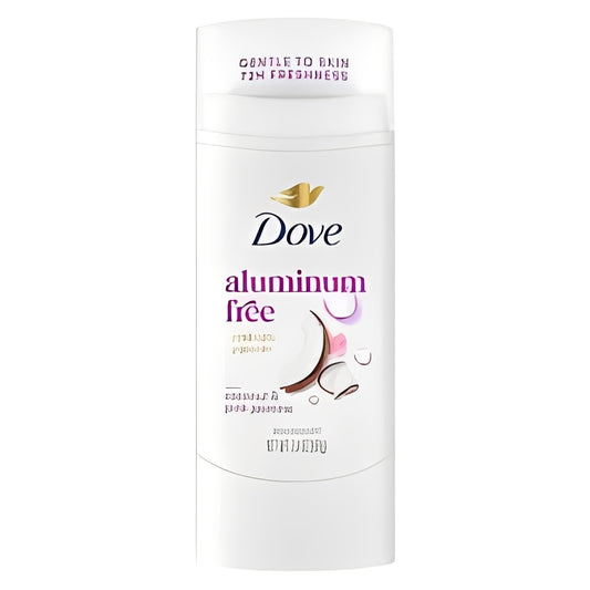 Dove Beauty Aluminum-Free Deodorant Stick - Coconut & Pink Jasmine - 2.4oz: For Under Arm, Vegan, Paraben-Free