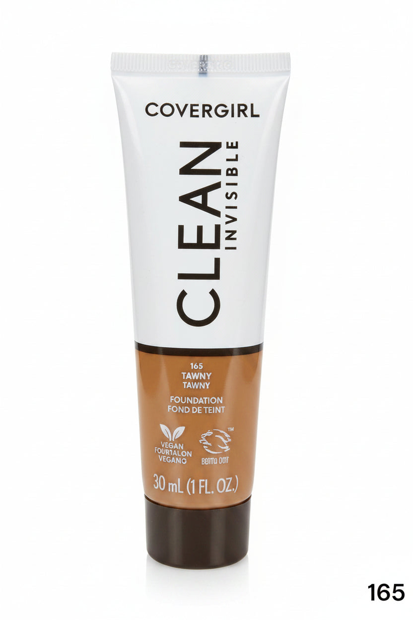 COVERGIRL Clean Invisible Foundation - Tawny - 1 fl oz