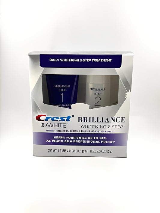 Crest 3D White Brilliance Toothpaste and Whitening Gel System, 4.0oz and 2.3oz