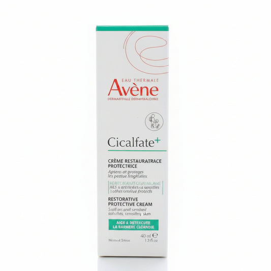 Avene Cicalfate + Restorative Protective Skin Barrier Face Cream for Sensitive Skin - 1.3 fl oz